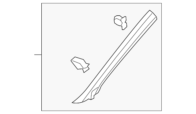 Pillar Trim 5G0-868-144-B-BNC