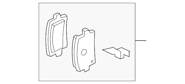 Brake Lining 5K0-698-451-D - View 16