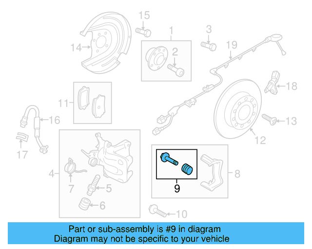 Caliper Mount 5QM-615-426-A - View 13