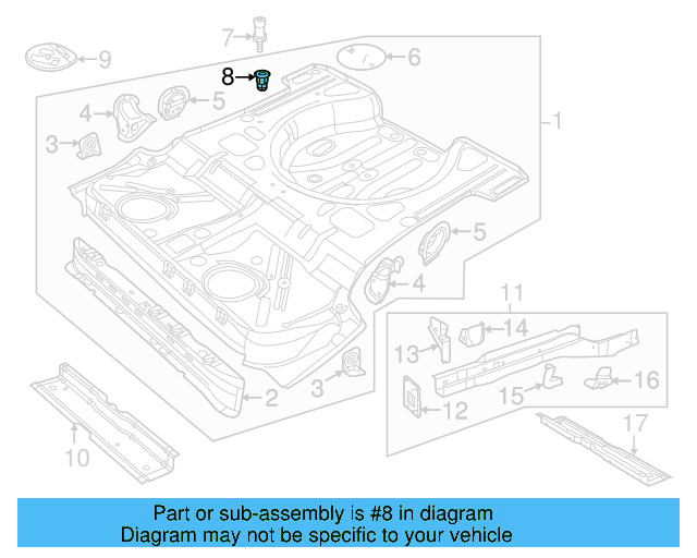 Mount Bracket Retainer Nut N-106-185-01 - View 19