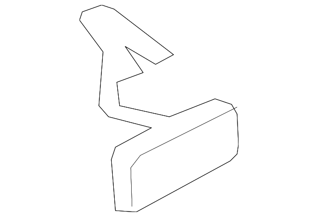 Upper Center Pillar Trim Trim Plate 5G0-853-437-Y20 - View 2