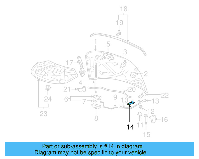 Holder 3C1-823-229-A - View 4