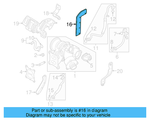 Cover Plate 06K-129-598-B - View 17