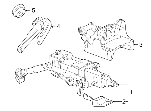 Column Support Plug N-105-608-01 - View 21
