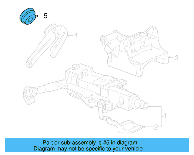 Column Support Plug N-105-608-01 - View 20