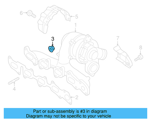 Exhaust Manifold Lock Nut N-908-946-01 - View 69