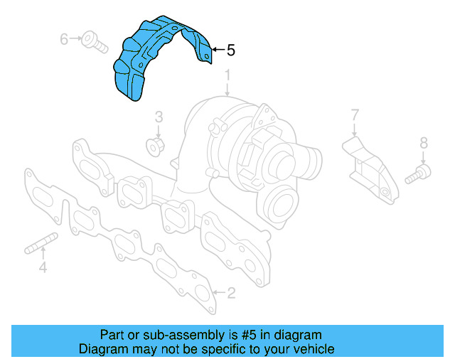 Upper Cover 04L-129-969-K - View 12