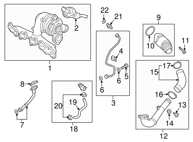 Air Pipe Bolt Assembly 3C0-145-830 - View 98