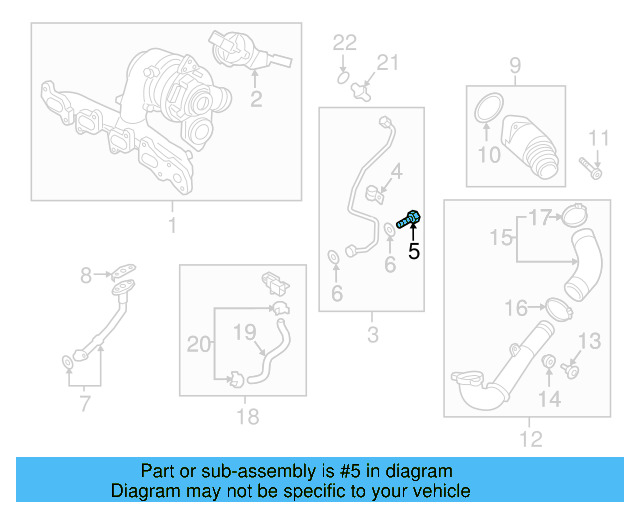 Oil Feed Tube Bolt N-021-071-9 - View 7