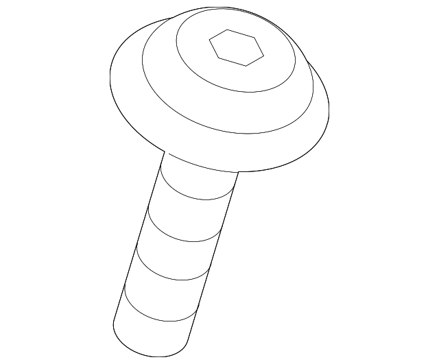 Fog Lamp Screw N-104-734-02 - View 17