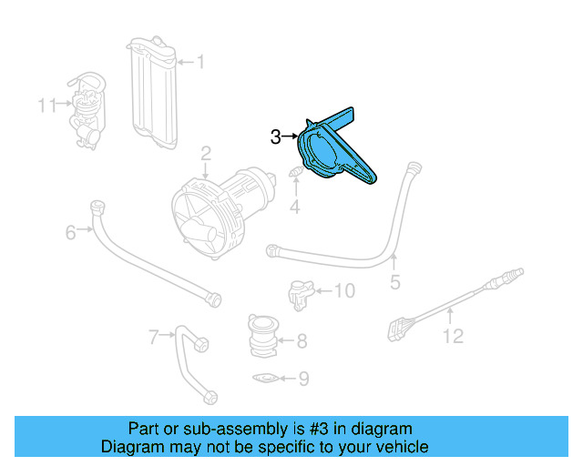 Air Pump Bracket 06A-131-085-B - View 13