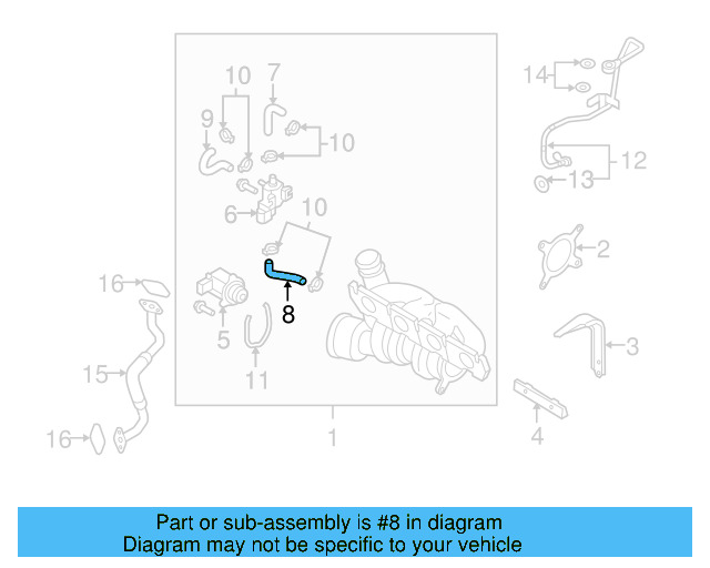 Lower Hose 06J-145-718-D - View 28