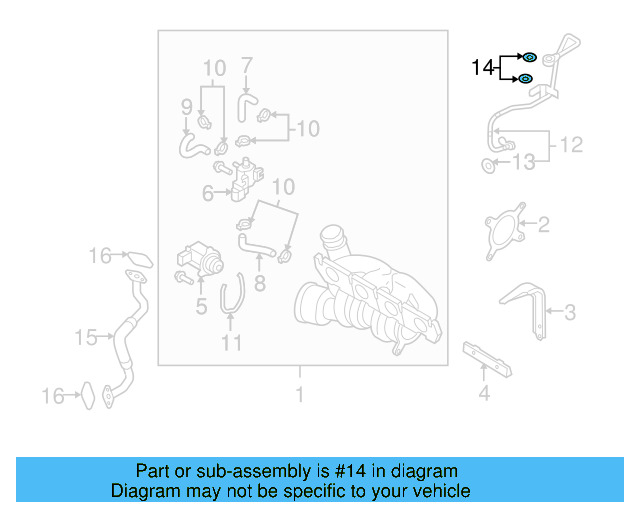 Oil Inlet Tube O N-013-851-4 - View 36
