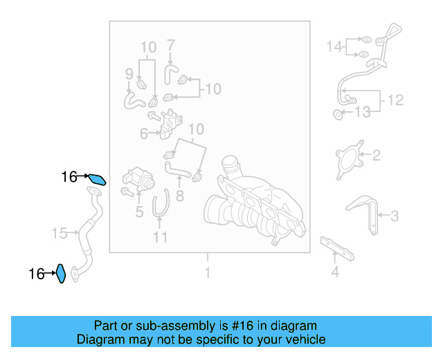 Oil Inlet Tube O N-013-851-4 - View 38
