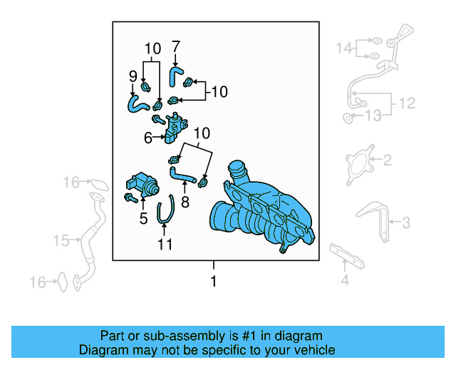Exhaust Manifold 06J-145-722-BX - View 34