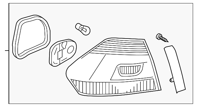 Tail Lamp Assembly 561-945-096-H