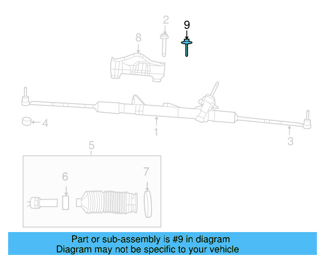 Heat Shield Screw WHT-005-750 - View 3