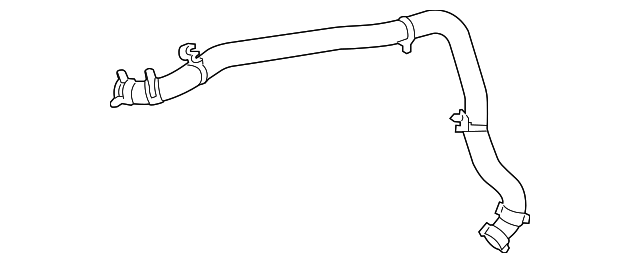 Power Steering Supply Hose 7B0422887F