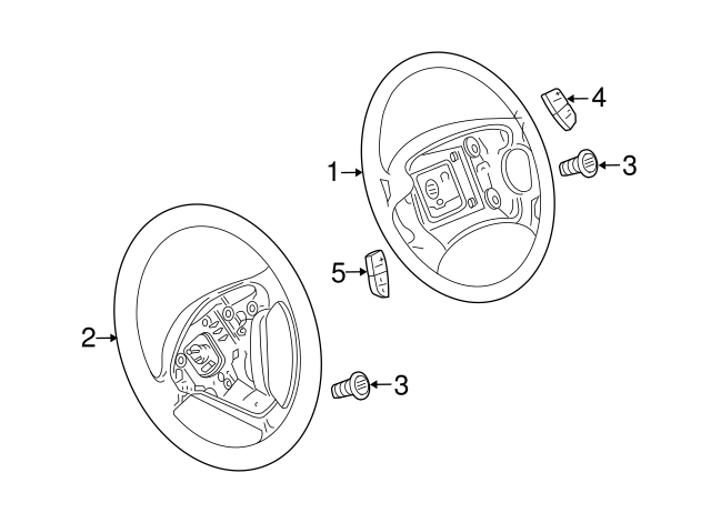 Steering Wheel Bolt N-907-991-02 - View 75