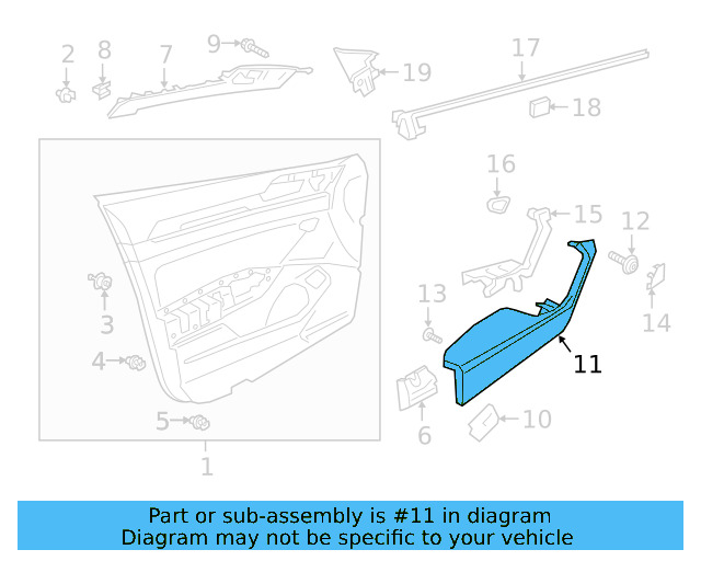 Armrest 3G8-867-166-55H - View 6