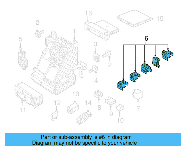 Relay Plate 4H0-937-527 - View 52