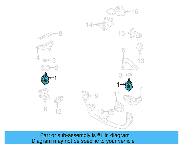 Side Mount 8D0-199-382-AN - View 4