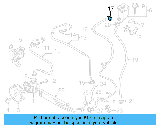 Boot Clamp 1K0-423-933 - View 71