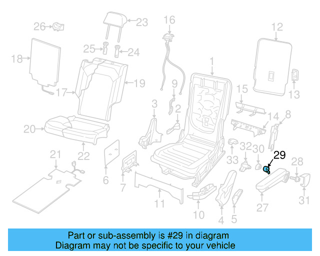 Armrest Escutcheon 7N0-883-101-ZA2 - View 5
