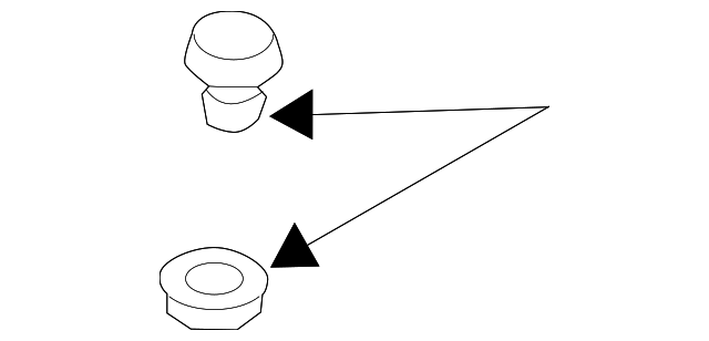 Seat Belt Assembly Button 443-857-847-B-89H - View 5