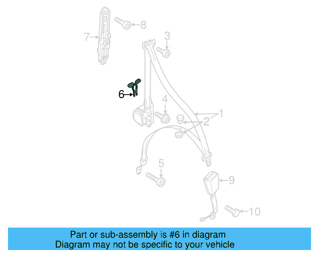 Belt Guide 561-857-817 - View 2