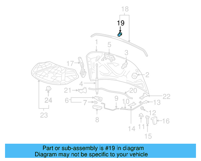Front Seal Clip 3D0-823-717 - View 31