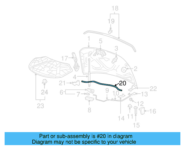 Rear Seal 3C0-823-723 - View 4