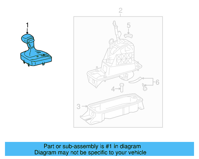 Shift Knob 1K1-713-203-R-TVH - View 17