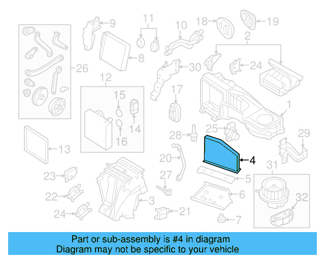 Cabin Air Filter 1K1-819-669 - View 61