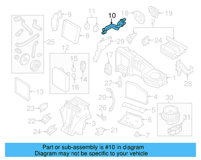 Water Pipe 3C1-819-857 - View 37