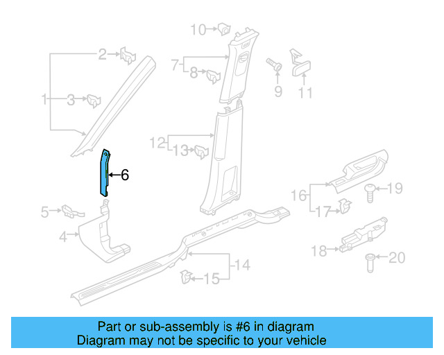 Upper Trim 3CN-868-224-82V - View 4