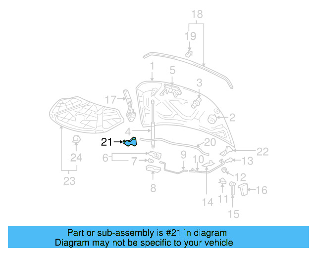 Side Seal 3C8-823-730-A - View 3