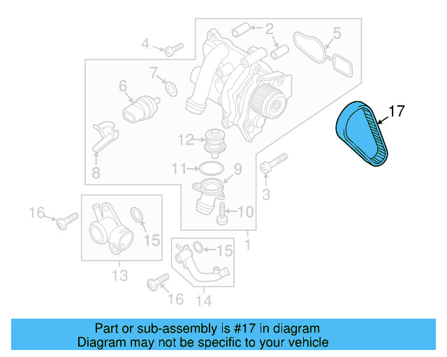 Serpentine Belt 06J-260-849-D - View 19