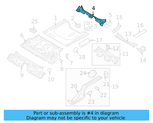 Center Support 5Q0-814-151-A - View 8