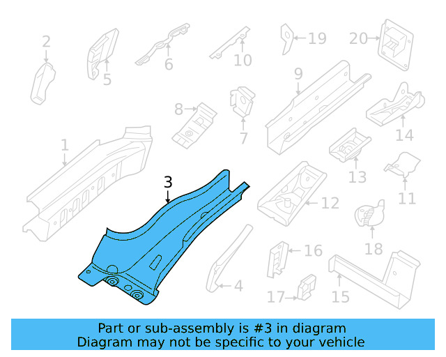 Front Side Member 1EA-803-506