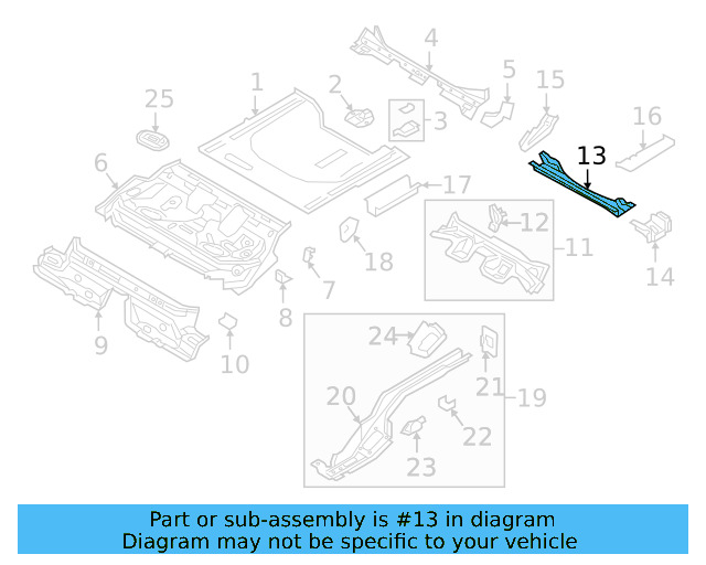 Center Cross 5Q0-803-133-C - View 2