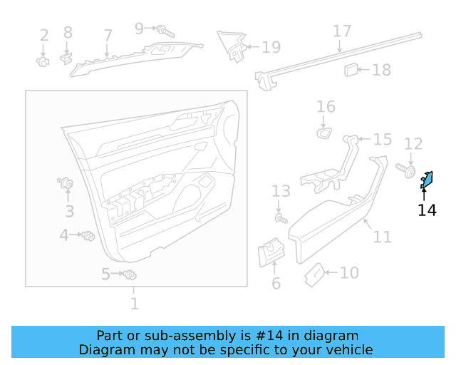 Armrest Upper Cover 3G0-867-197-1ZV - View 5