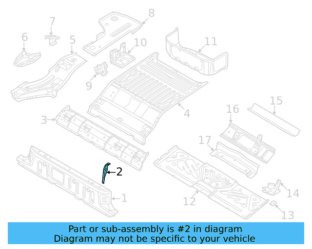 Front Cross 1EA-802-589 - View 2