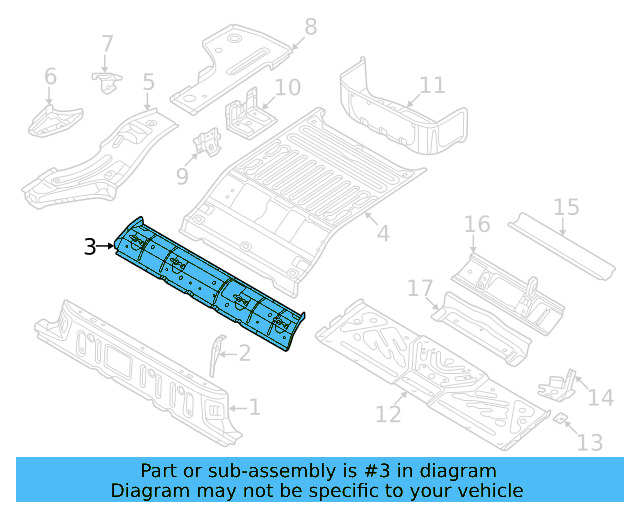 Rear Extension Side Reinforced 1EA-804-454-A