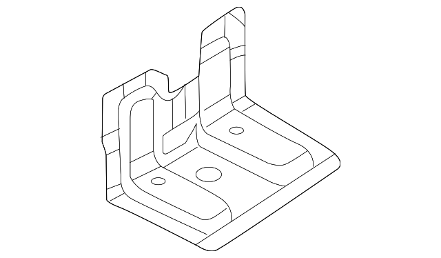 Rear Extension Rear Support 1EA-802-297 - View 2