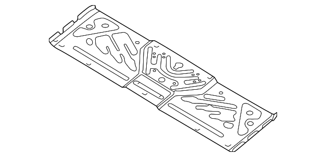 Front Floor Pan 1EA-813-115 - View 2