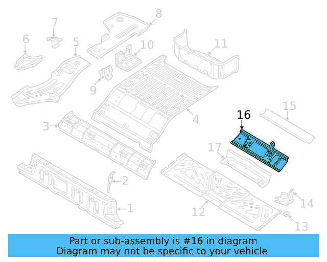 Lower Cross 1EA-803-531-A - View 3