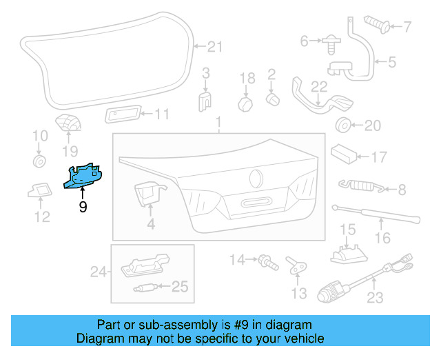 Battery Tray Mount Bolt N-104-827-01 - View 22