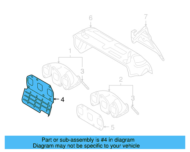 Manifold Gasket 03H-253-039-E - View 9