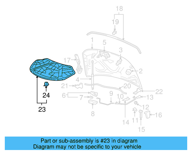 Insulator Pad 3C8-863-831-B - View 4
